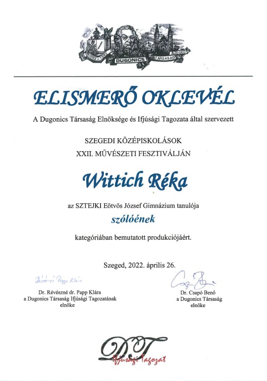 2022 szkmf wittich